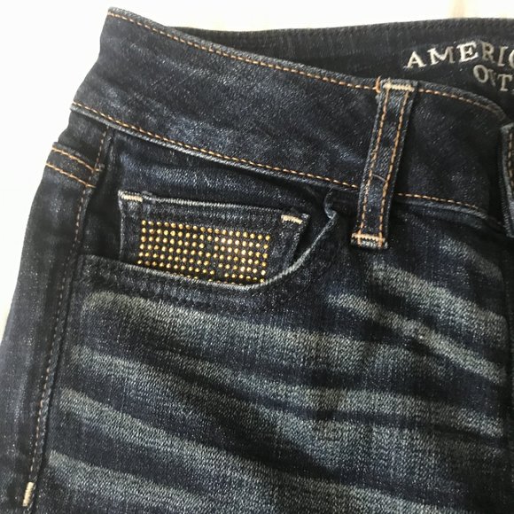 American Eagle Hi-Rise Jegging, Size 4 - Picture 3 of 5